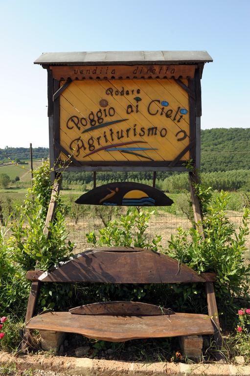Agriturismo Podere Poggio Ai Cieli San Gimignano Buitenkant foto